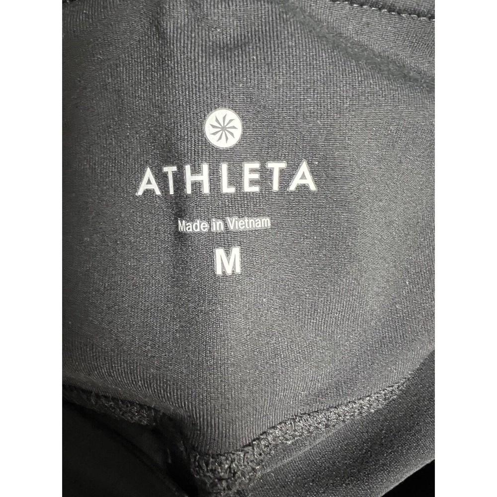 Athleta Revelation Crop Capri Leggings Black Women’s Size Medium - Picture 6 of 9